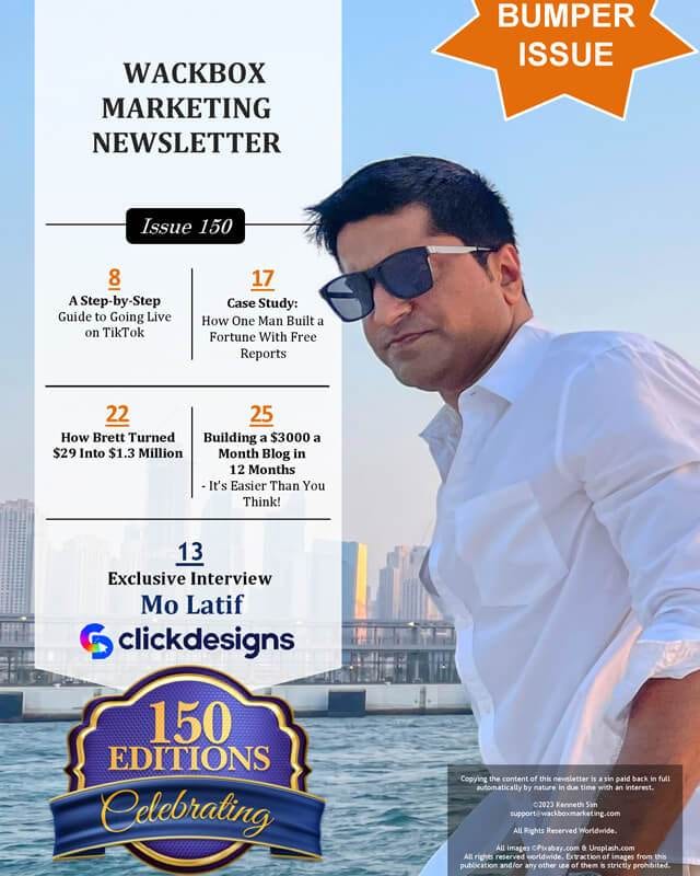 wackbox marketing magazine issue 150